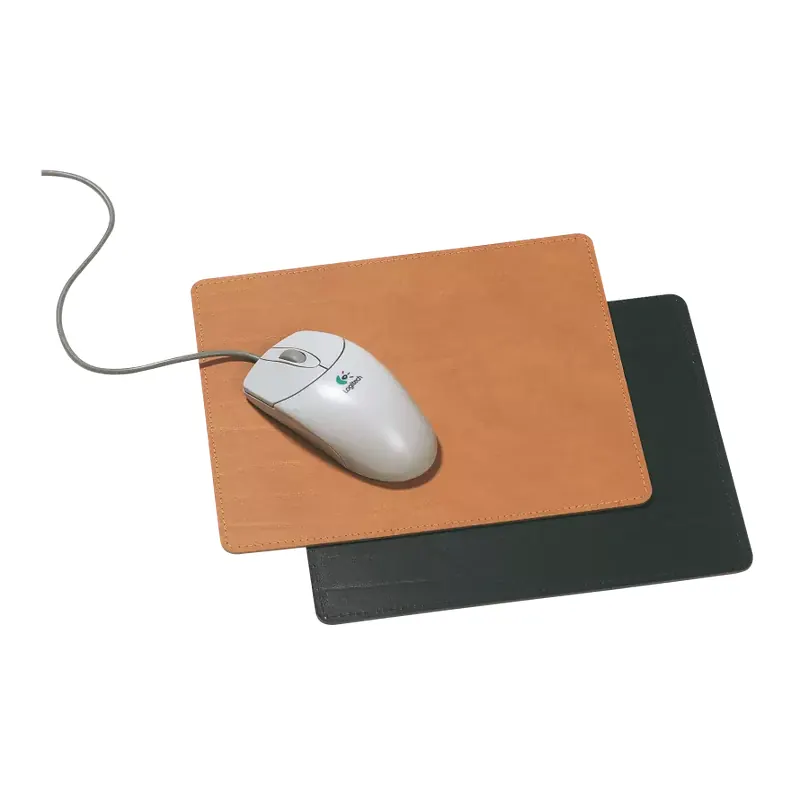 Tapis de souris en cuir recyclé