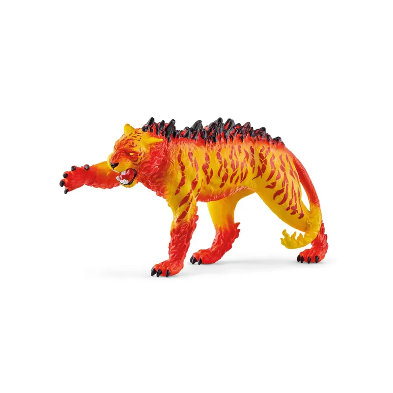 Tigre de lave Schleich Eldrador - La figurine féroce qui crache du feu