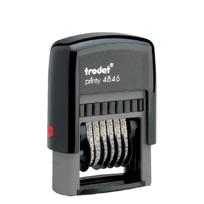 Timbre automatique numéroteur 6 chiffres