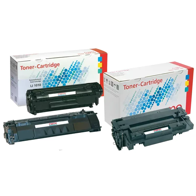 Toners et tambours recyclés pour imprimantes, copieurs, fax laser