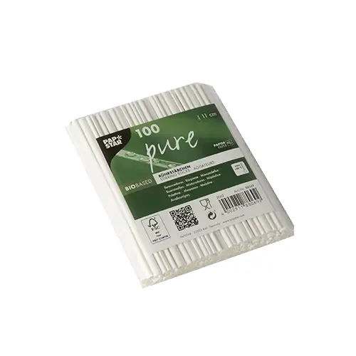 Touillette en papier «Pure»