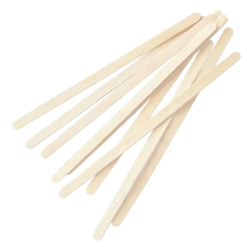 Touillettes en bois «Nature Star»