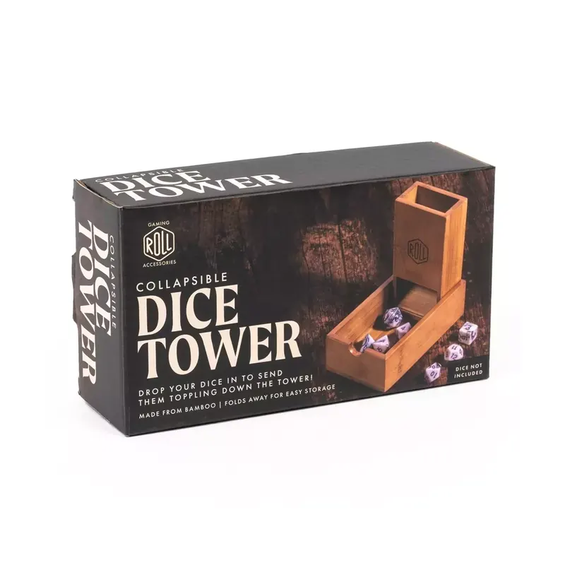 Tour à dés en bois