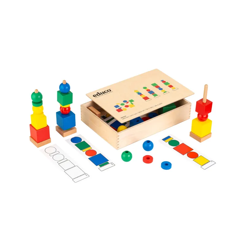 Tour de Formes - Jeu de Construction Éducatif pour Enfants