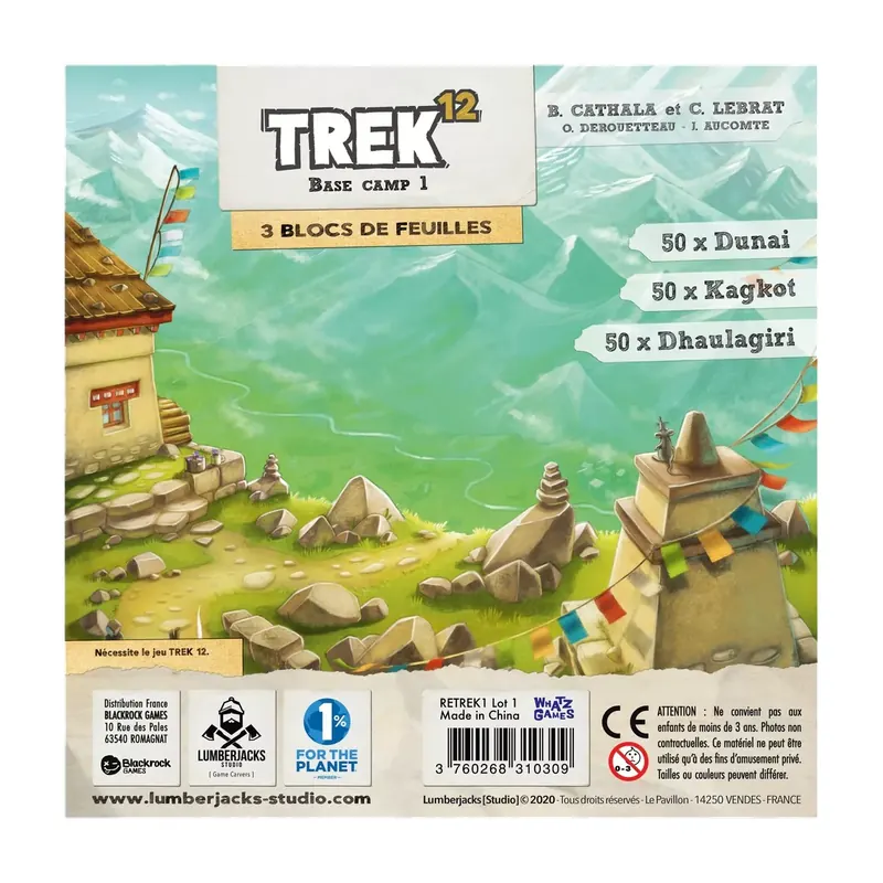 Trek 12 : Base Camp 1 - Extension
