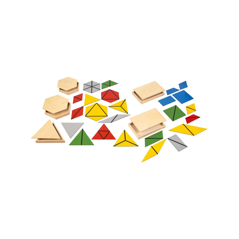 Triangles constructeurs Montessori - Nienhuis 004900