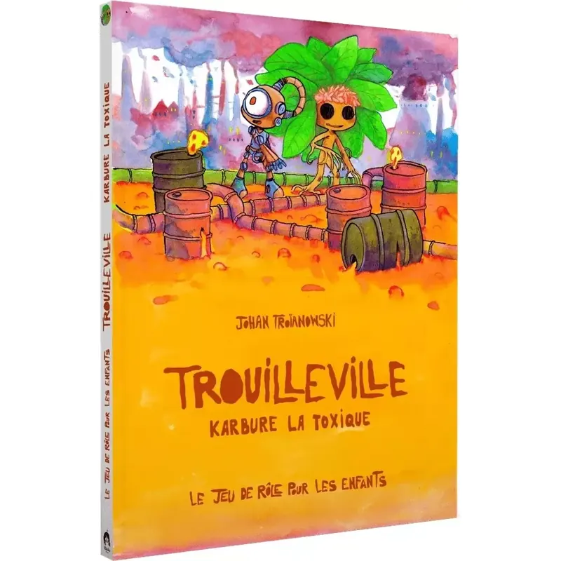 Trouilleville - Livre 3 : Karbure La Toxique - Jeu Rescapé