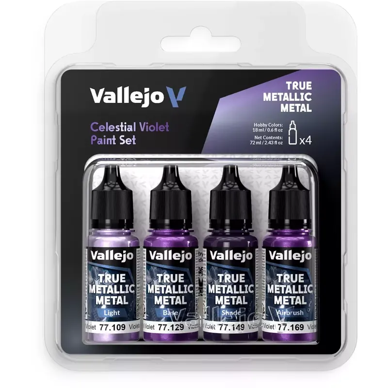 True Metallic Metal Set Violet céleste - Peinture