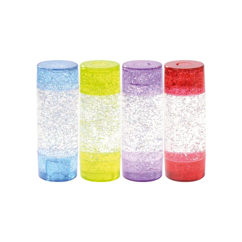 Tube à Paillettes Sensoriel - Effet Relaxant et Stimulant (Couleur Aléatoire)