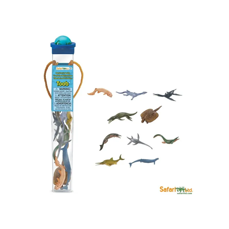 Tube Safari Ltd 682404 lot de figurines la Vie marine préhistorique