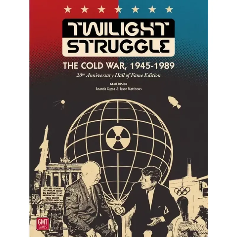Twilight Struggle 20th Anniversary Hall of Fame Edition - Version Anglaise
