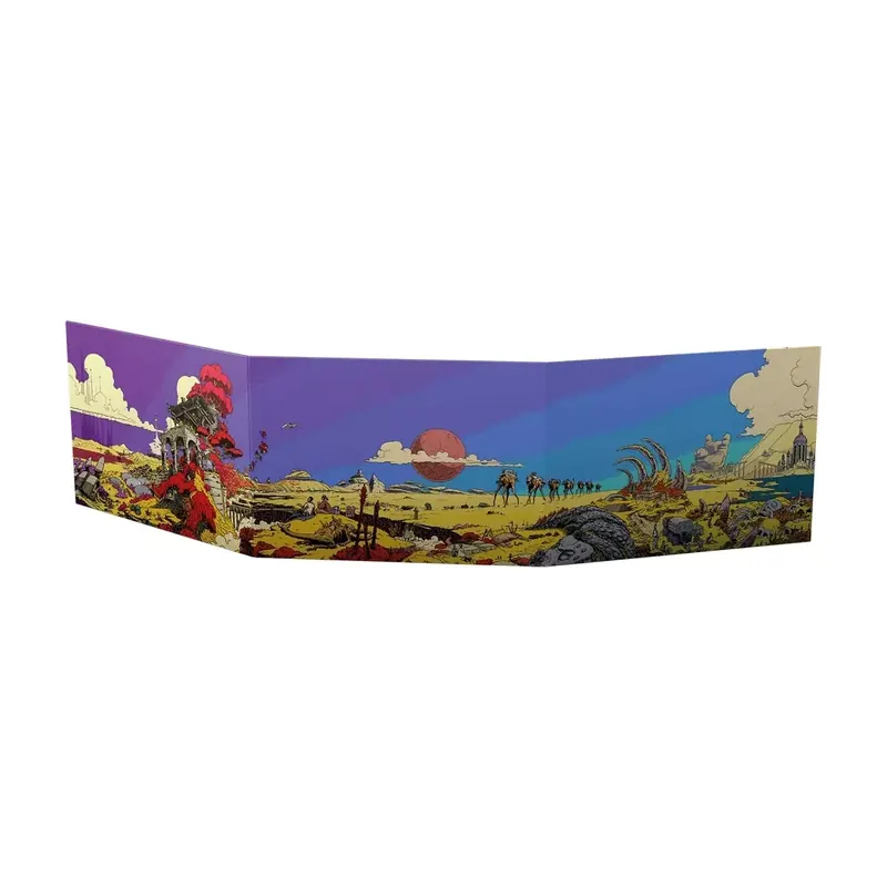 Ultraviolet Grassland - Les Prairies Ultraviolettes et la Cité Noire : Carte et Écran