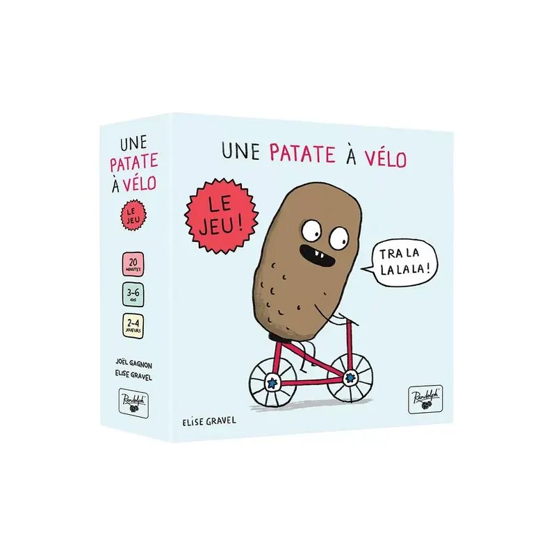 Une patate à vélo