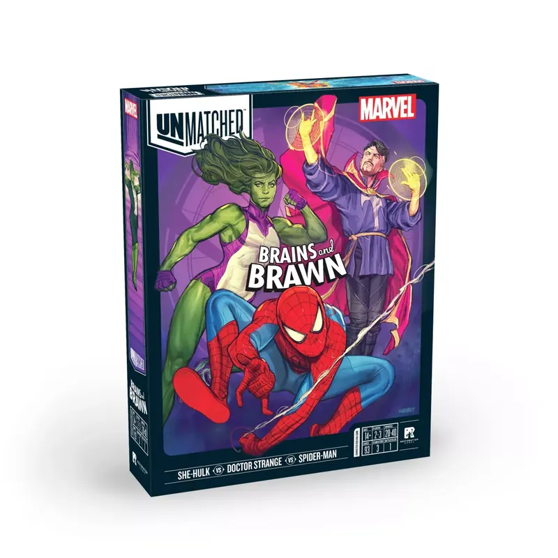 Unmatched Marvel : Brains and Brawn - Version Anglaise