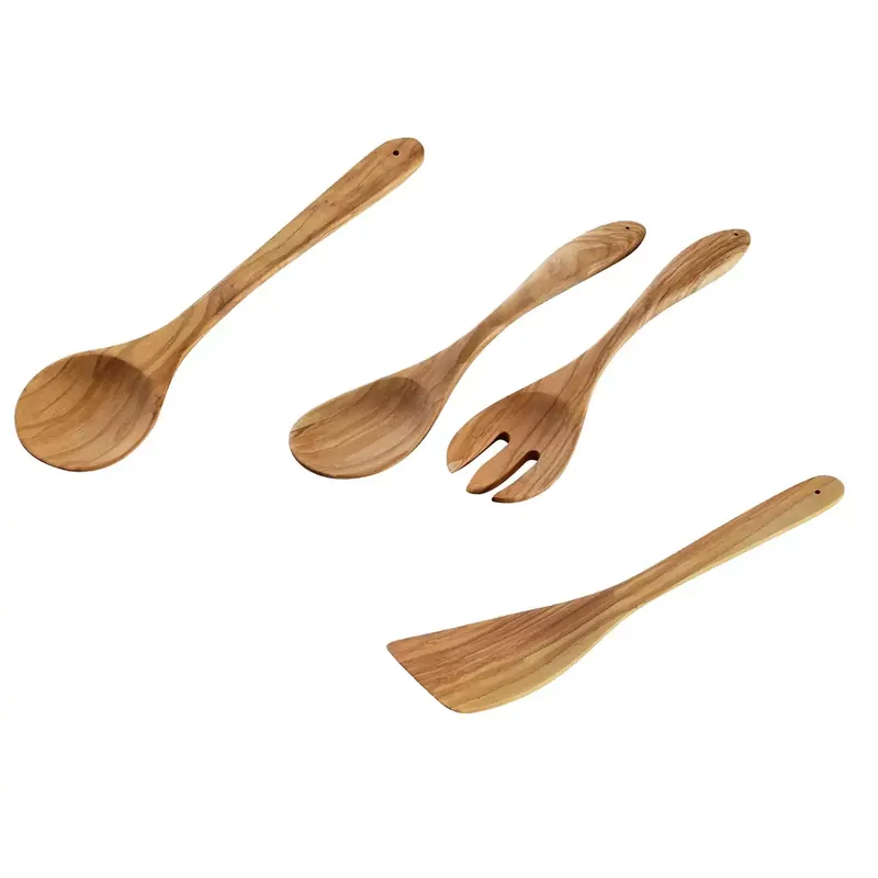 Ustensiles en bois d'olivier TOSCANA