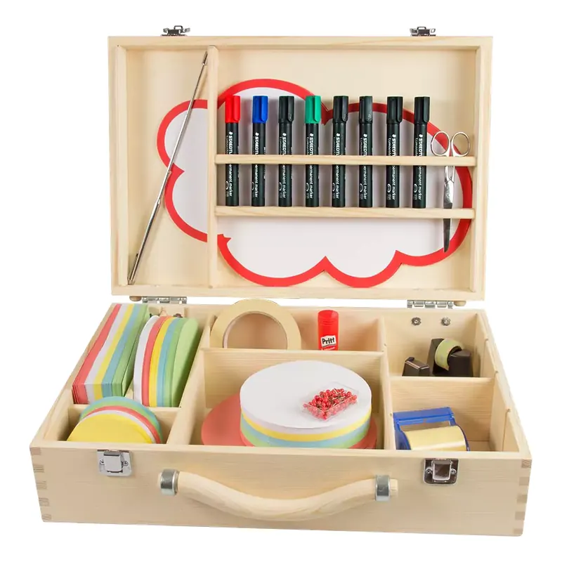 Valise d'animation de réunion garnie Premium