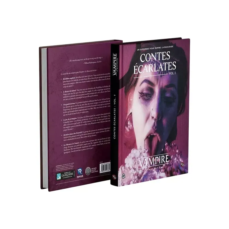 Vampire la Mascarade V5 : Contes Ecarlates Vol.1