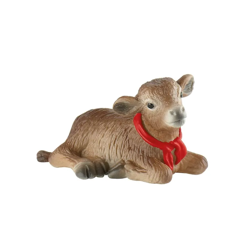 Veau Alpin Couché Figurine Bullyland 62321