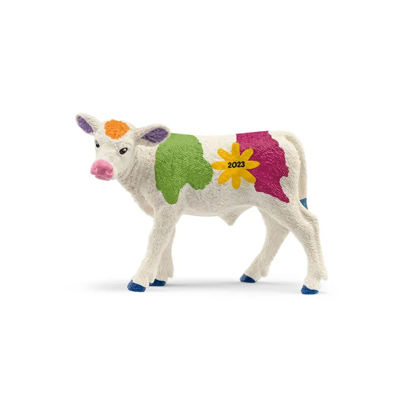 Veau de Printemps Coloré 72207 - Figurine exclusivité Schleich