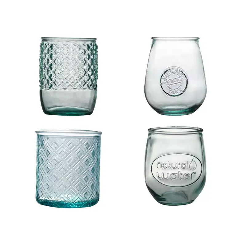 Verre, en verre recyclé