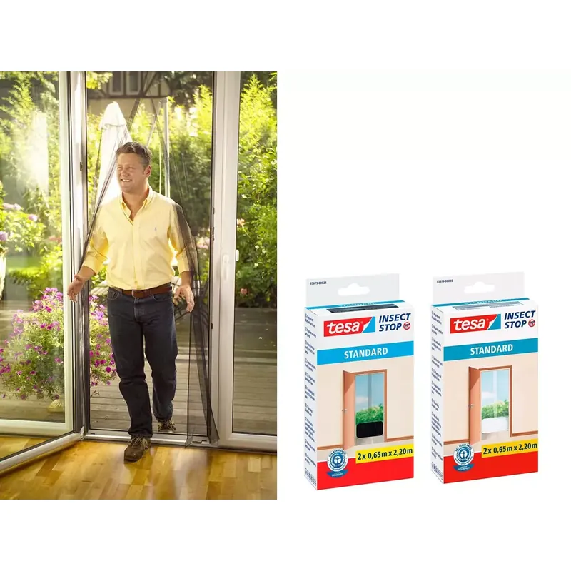 Voile moustiquaire pour porte