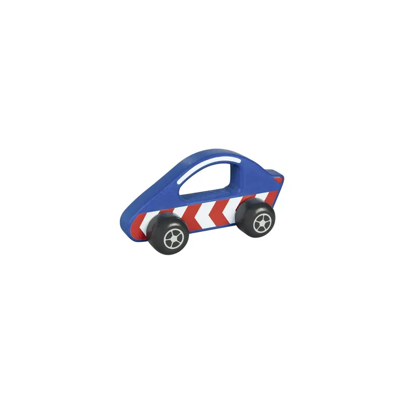 Voiture de course en bois à saisir - Jouet bébé dès 1 an