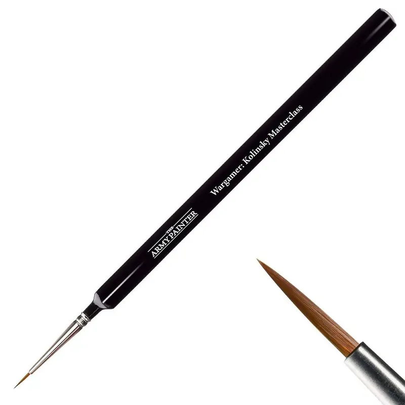 Wargamer Brush : Kolinsky Masterclass - Pinceaux