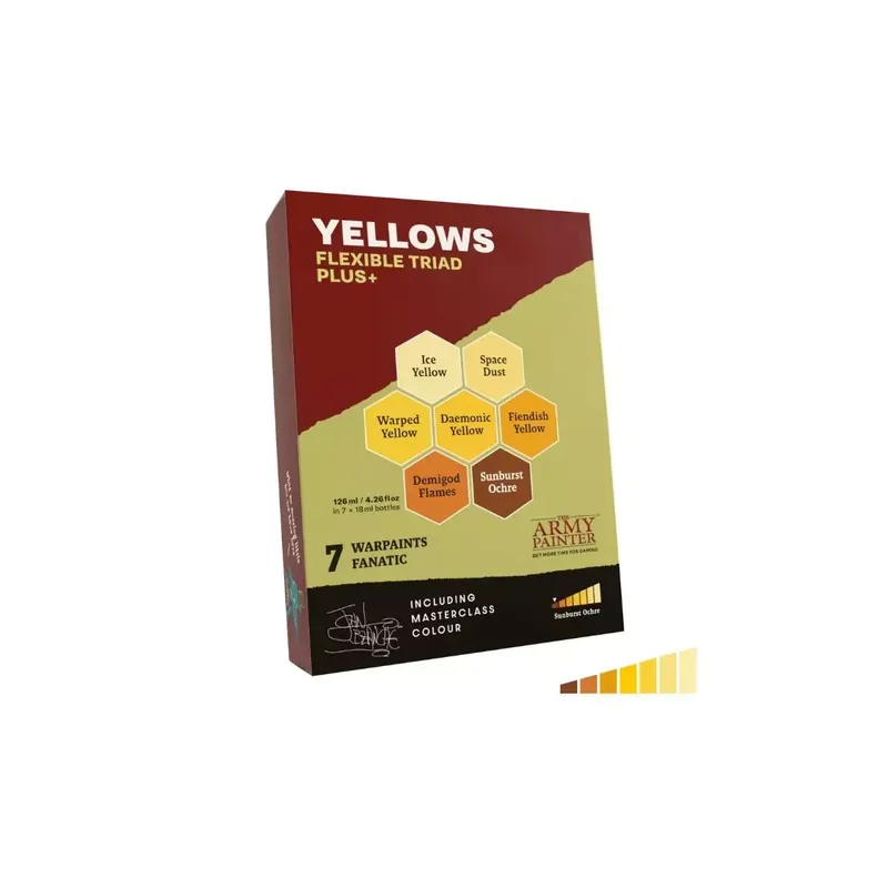 Warpaints Fanatic : Yellows Flexible Triad PLUS+