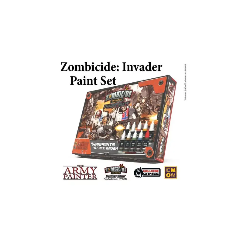 Warpaints : Zombicide Invader Paint Set - Peinture