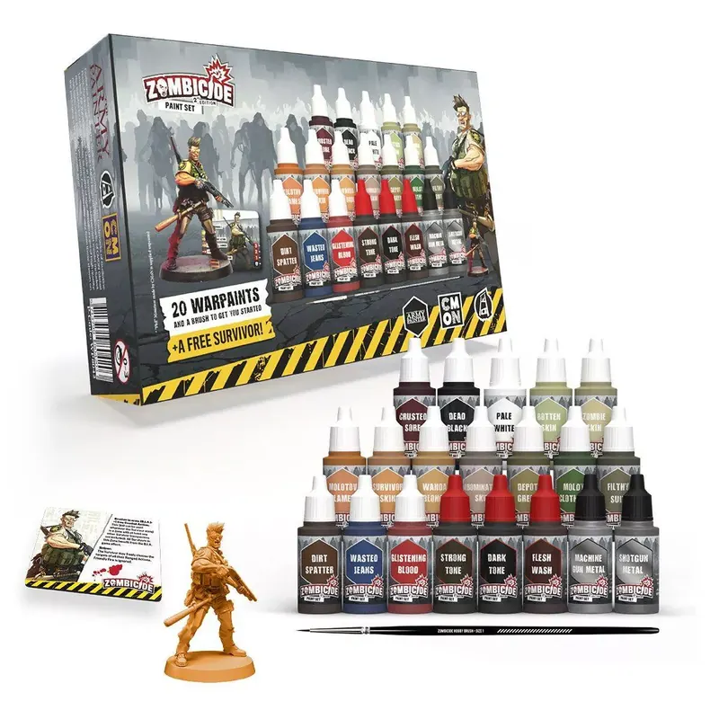 Warpaints : Zombicide Paint Set 2nd edition - Peinture