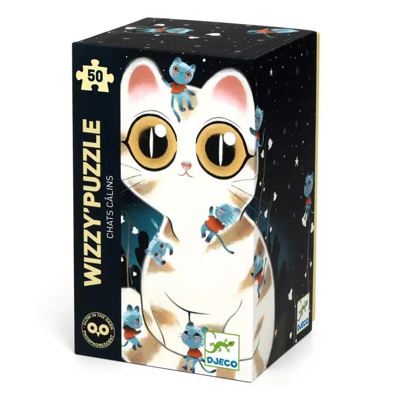 Wizzy' Puzzle Chats Câlins - 50 pièces