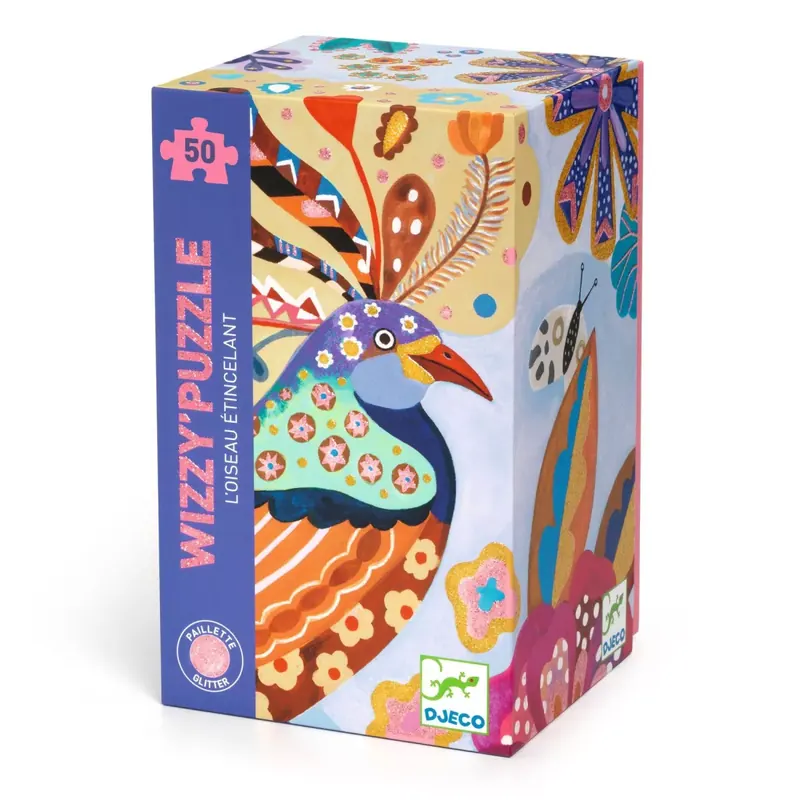 Wizzy' Puzzle L'Oiseau Etincelant - 50 pièces