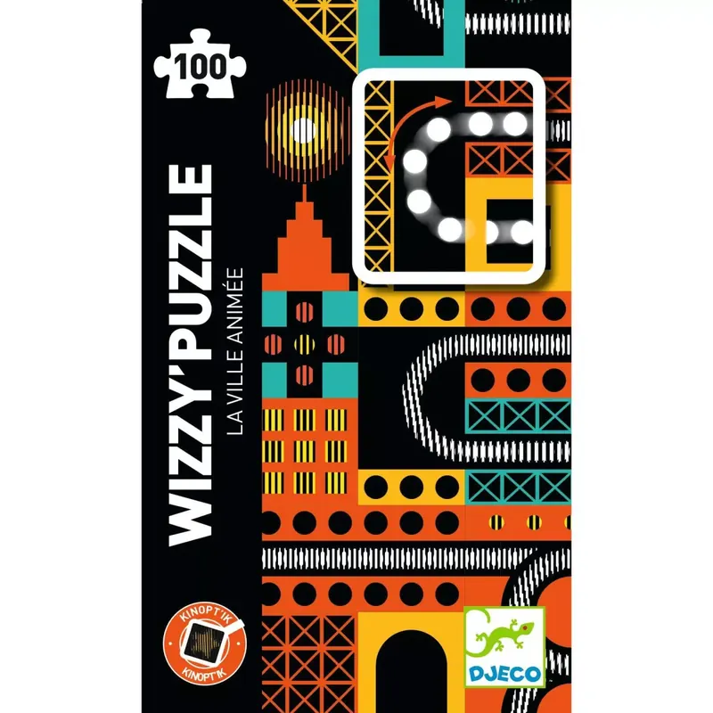 Wizzy' Puzzle La Ville Animée - 100 pièces