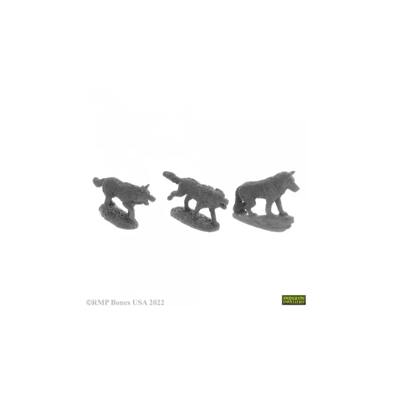Wolf Pack - Figurine Créatures Reaper Miniatures