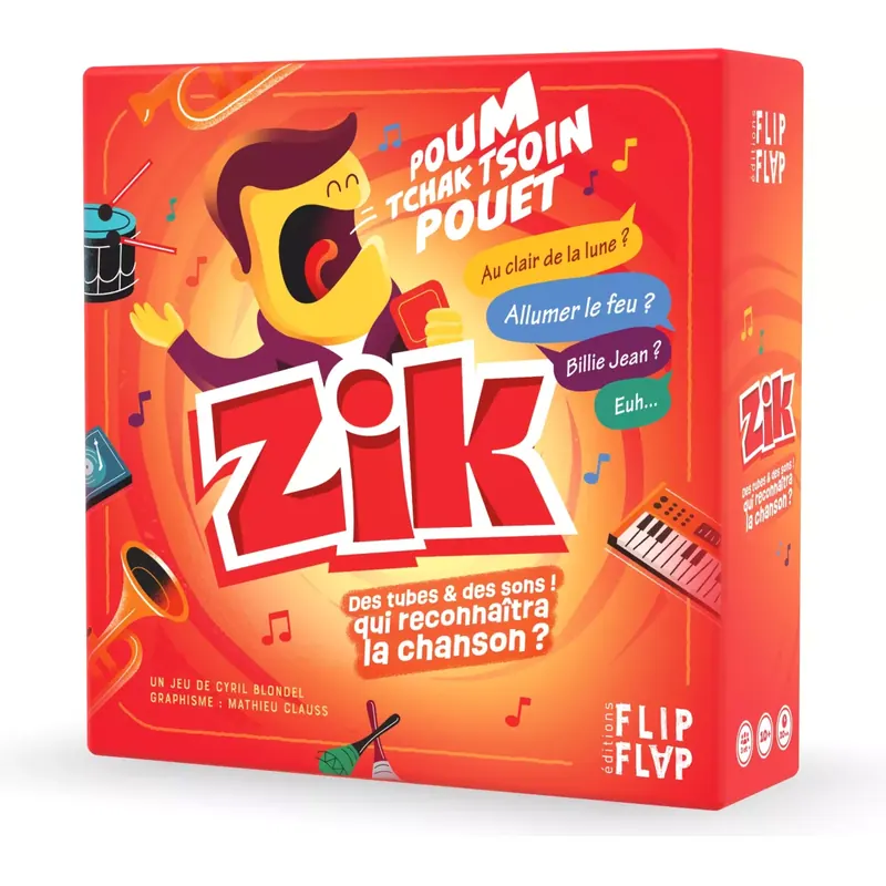 Zik - Nouvelle édition - Jeu Rescapé