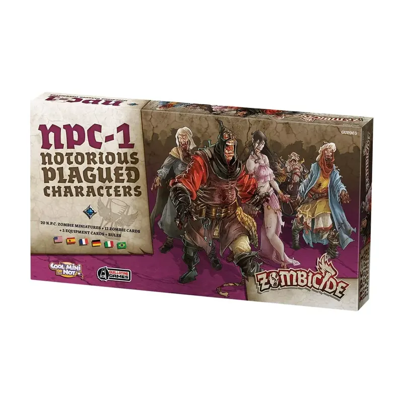 Zombicide Black Plague : N.P.C. 1 - Extension