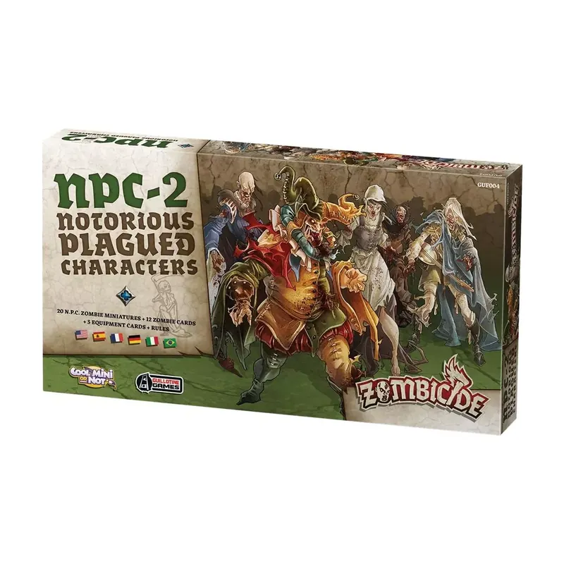 Zombicide Black Plague : N.P.C. 2 - Extension