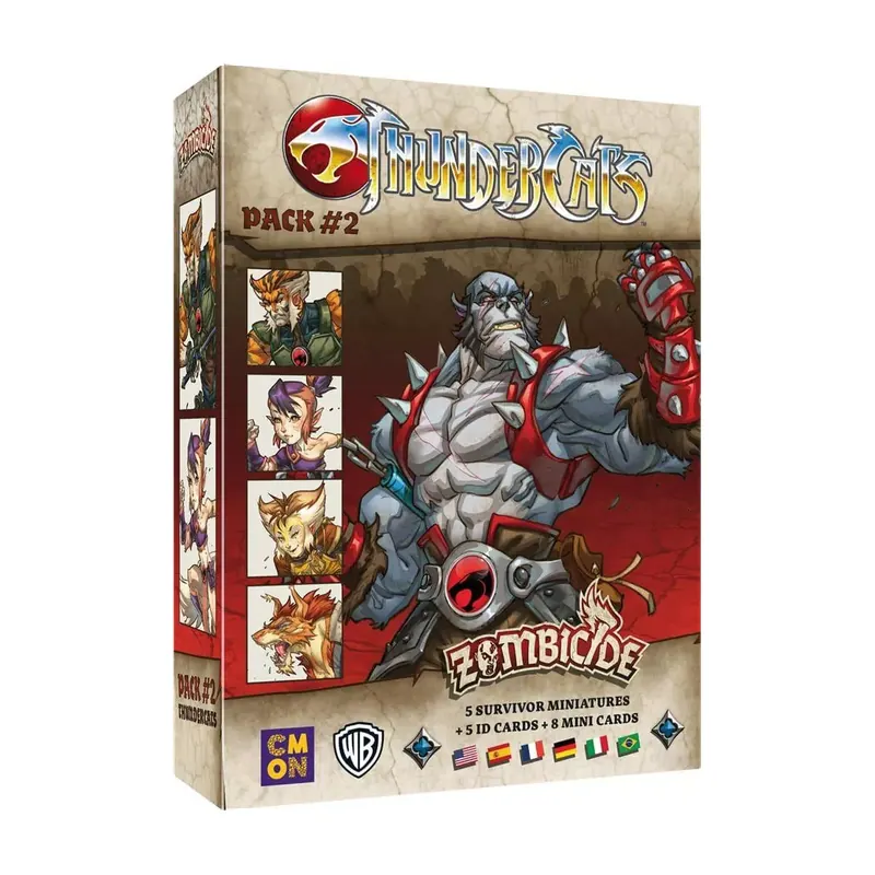 Zombicide Black Plague : Thundercats Pack 2 - Extension